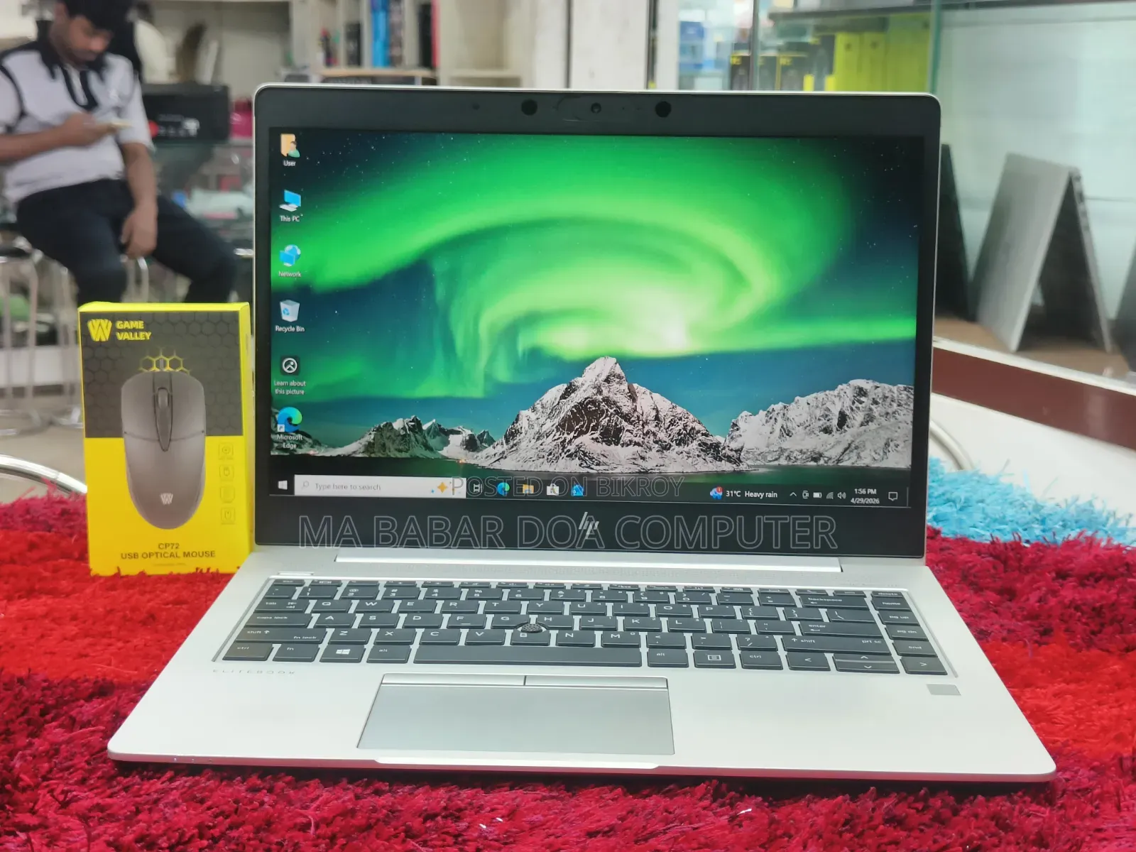 Laptop HP 8GB Intel Core I5 SSD 256GB
