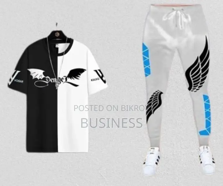 Mash T-Shirt & Full Pant Set