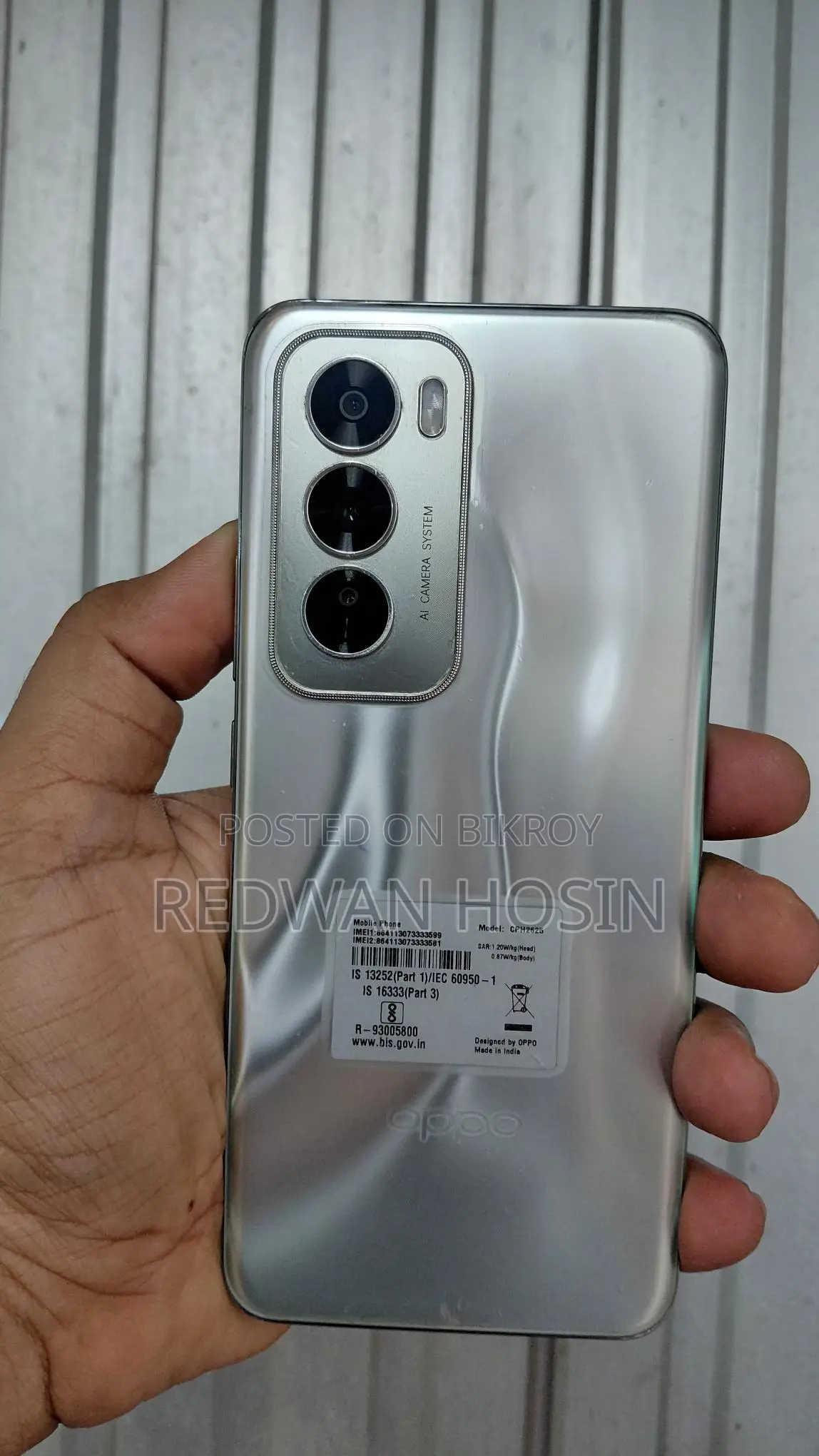 OPPO Reno 12 pro (Used)