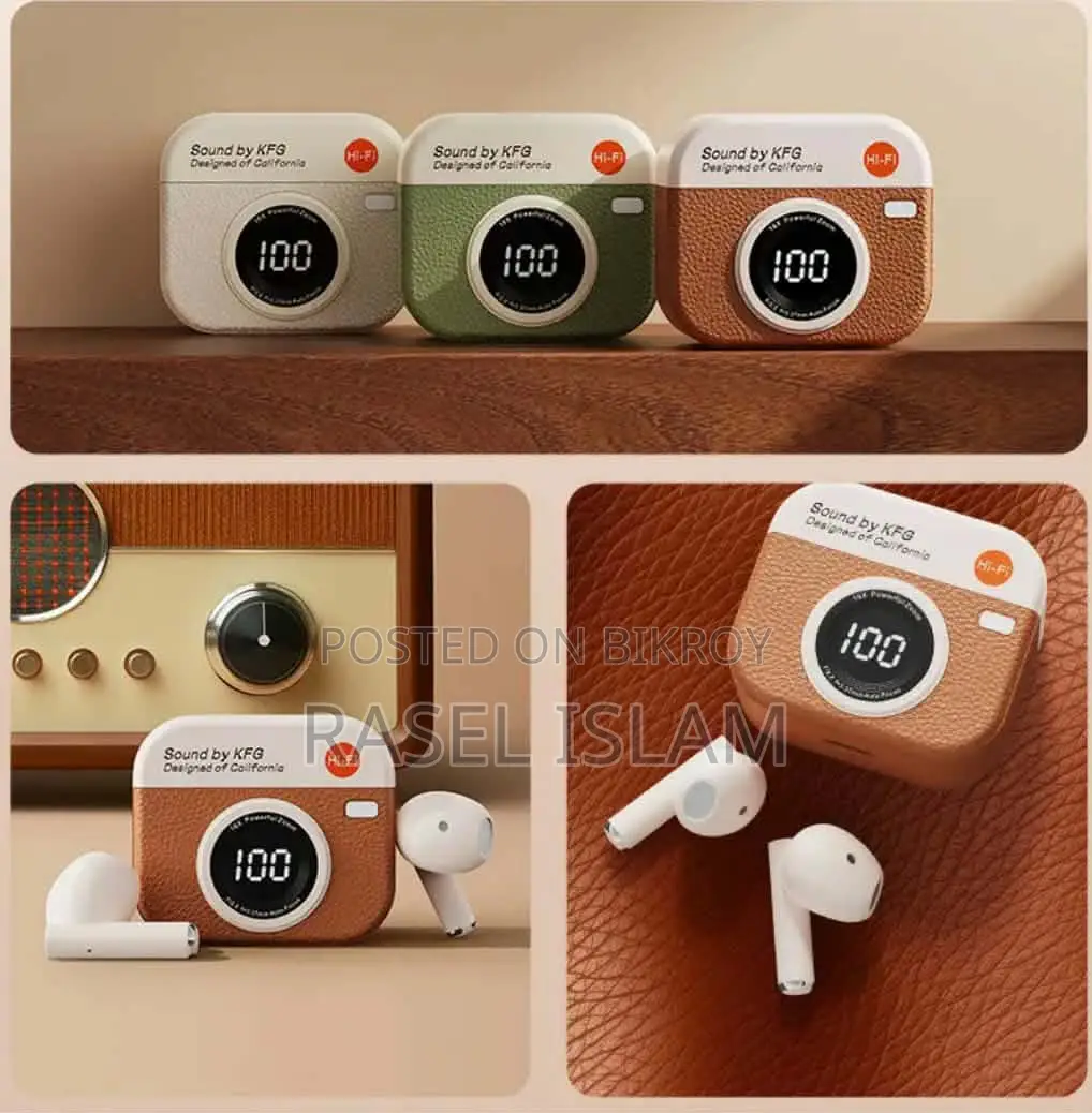 KFG Wireless Earbuds (LED Display)