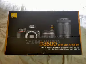 Nikon D3500 Camera body  + 70-300 mm Zoom Lens Combo
