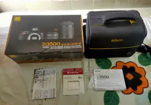 Nikon D3500 Camera body  + 70-300 mm Zoom Lens Combo