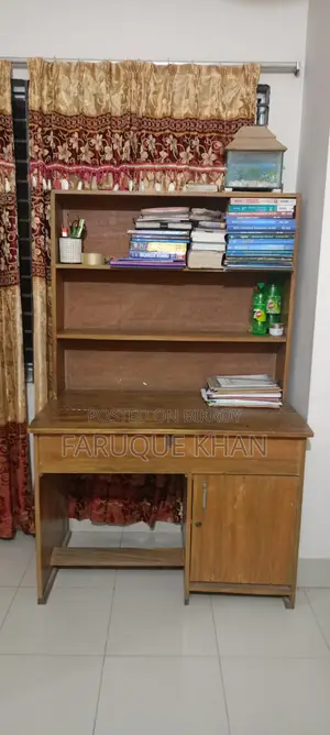 Original Teak Wood Study Table for Sale