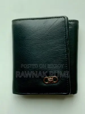 Genuine Cow Leather Trifold Wallet