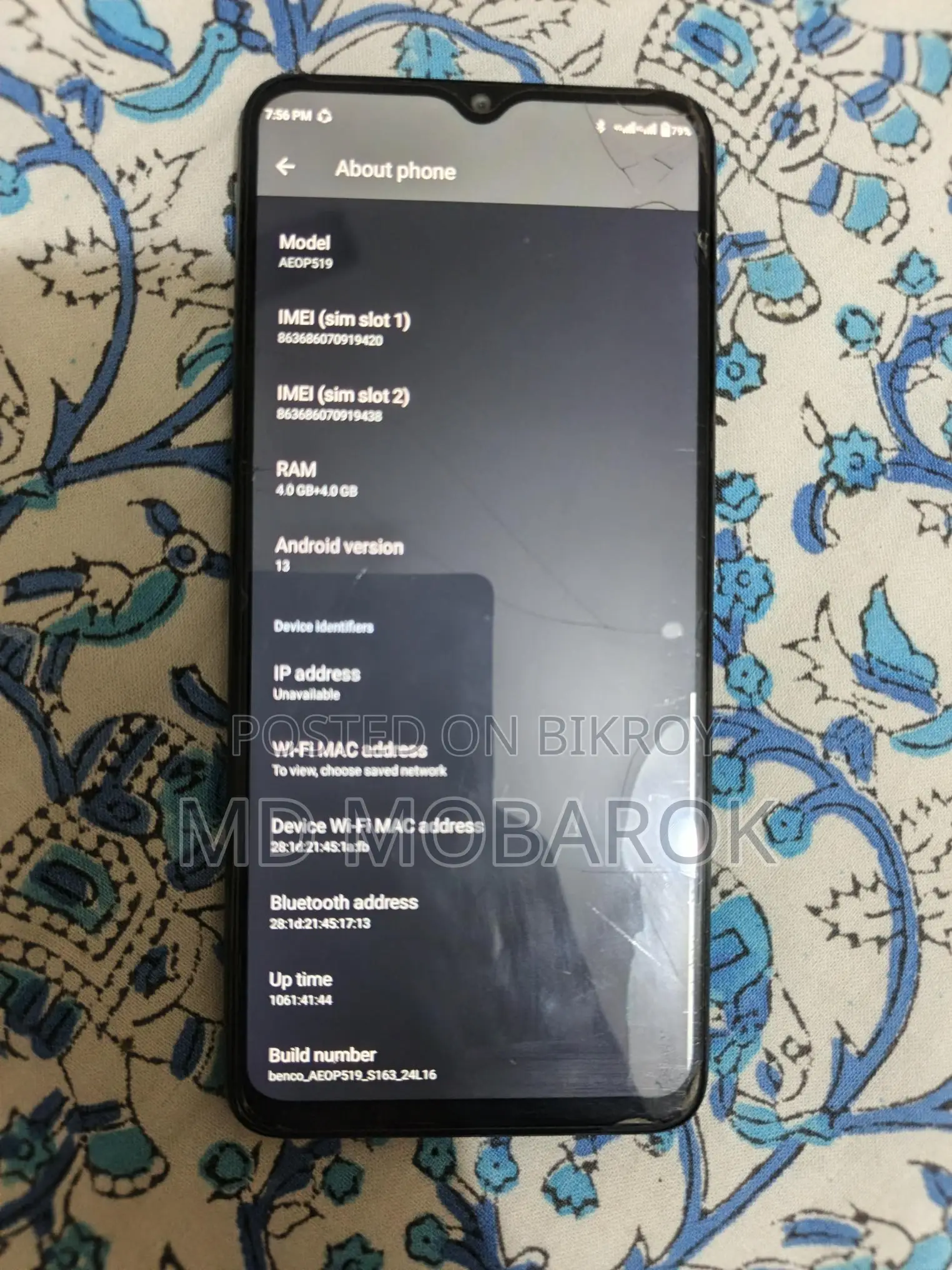 Benco V62 4+64 GB (Used)