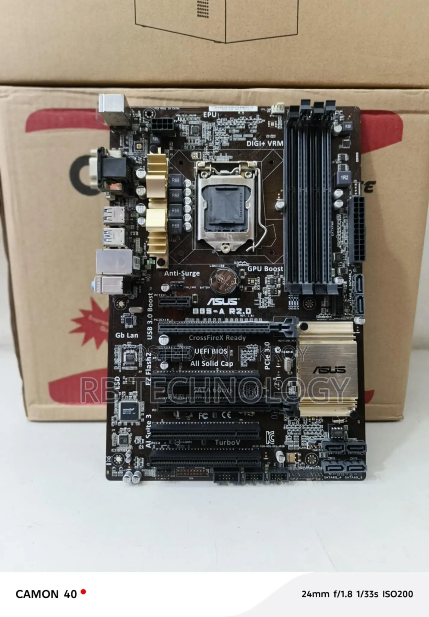 Asus B85-A R2.0 Motherboard 4th Gen