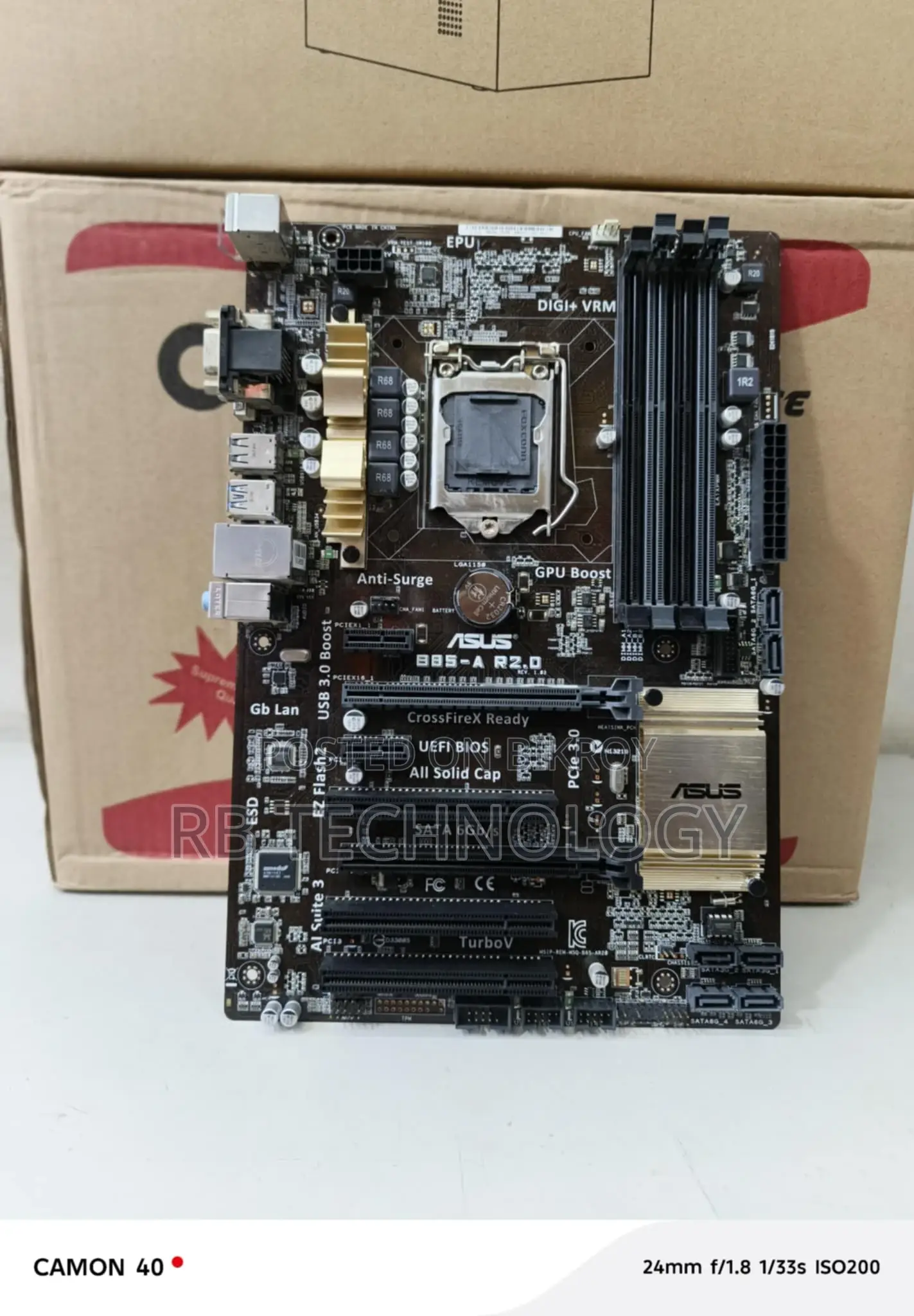 Asus B85-A R2.0 Motherboard 4th Gen