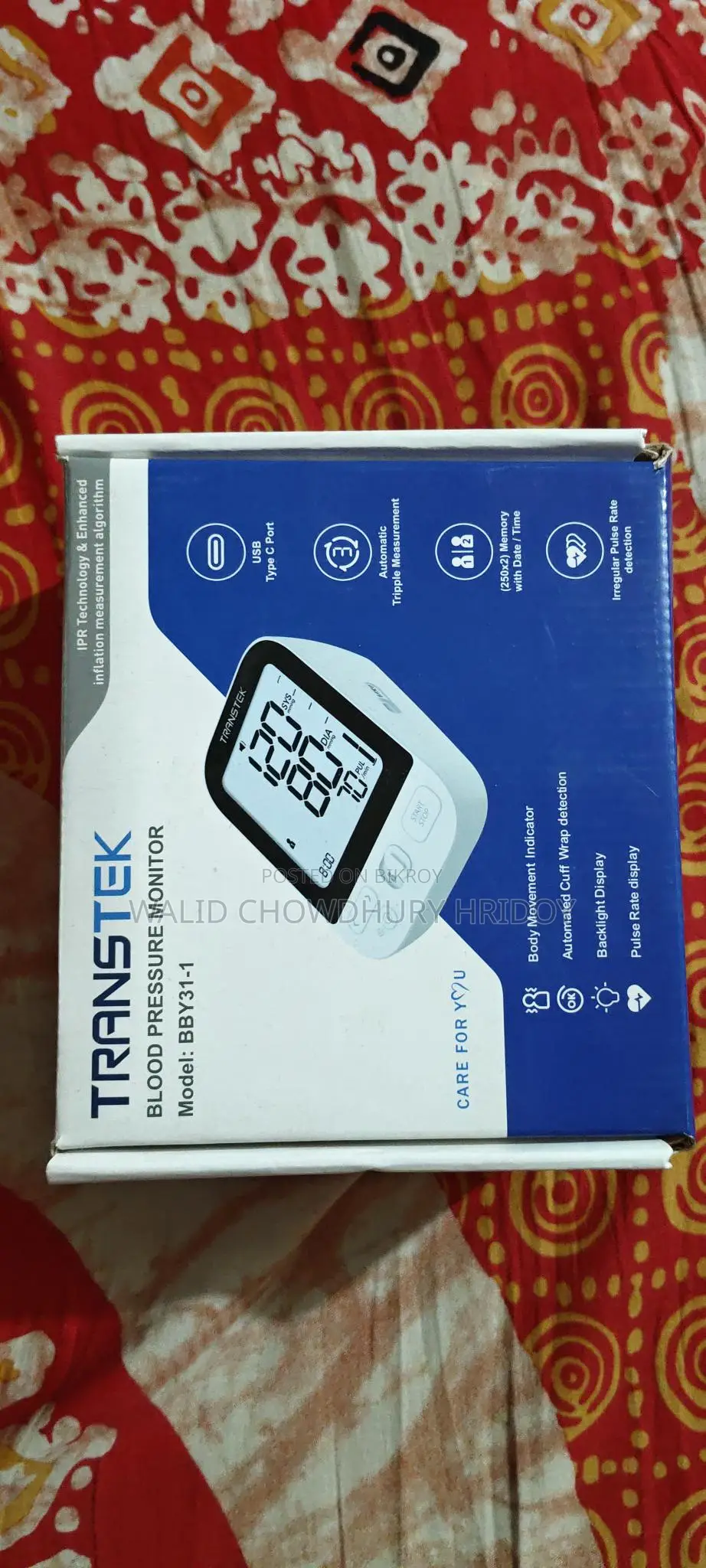Blood Pressure Monitor
