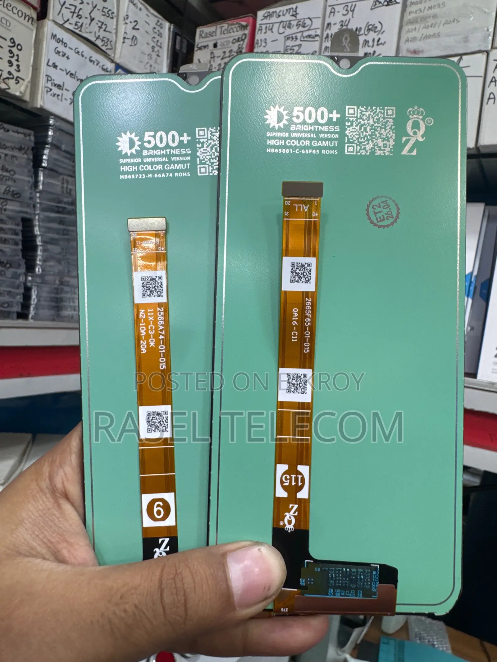 Realme C11, C3, Oppo A16 Premium Quality LCD Display - JJP & Crown 9.0