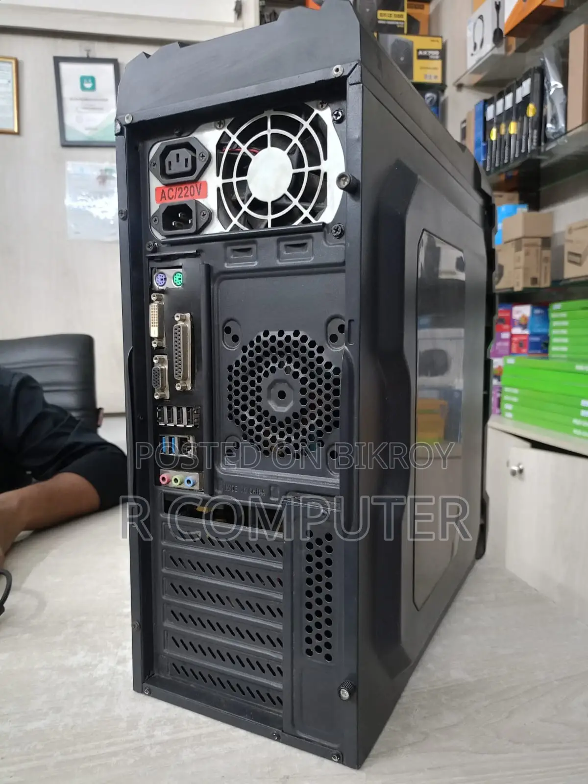 Intel Core i3 4th Gen Desktop PC_4GB RAM_128GB SSD_Asus H81 Motherboard