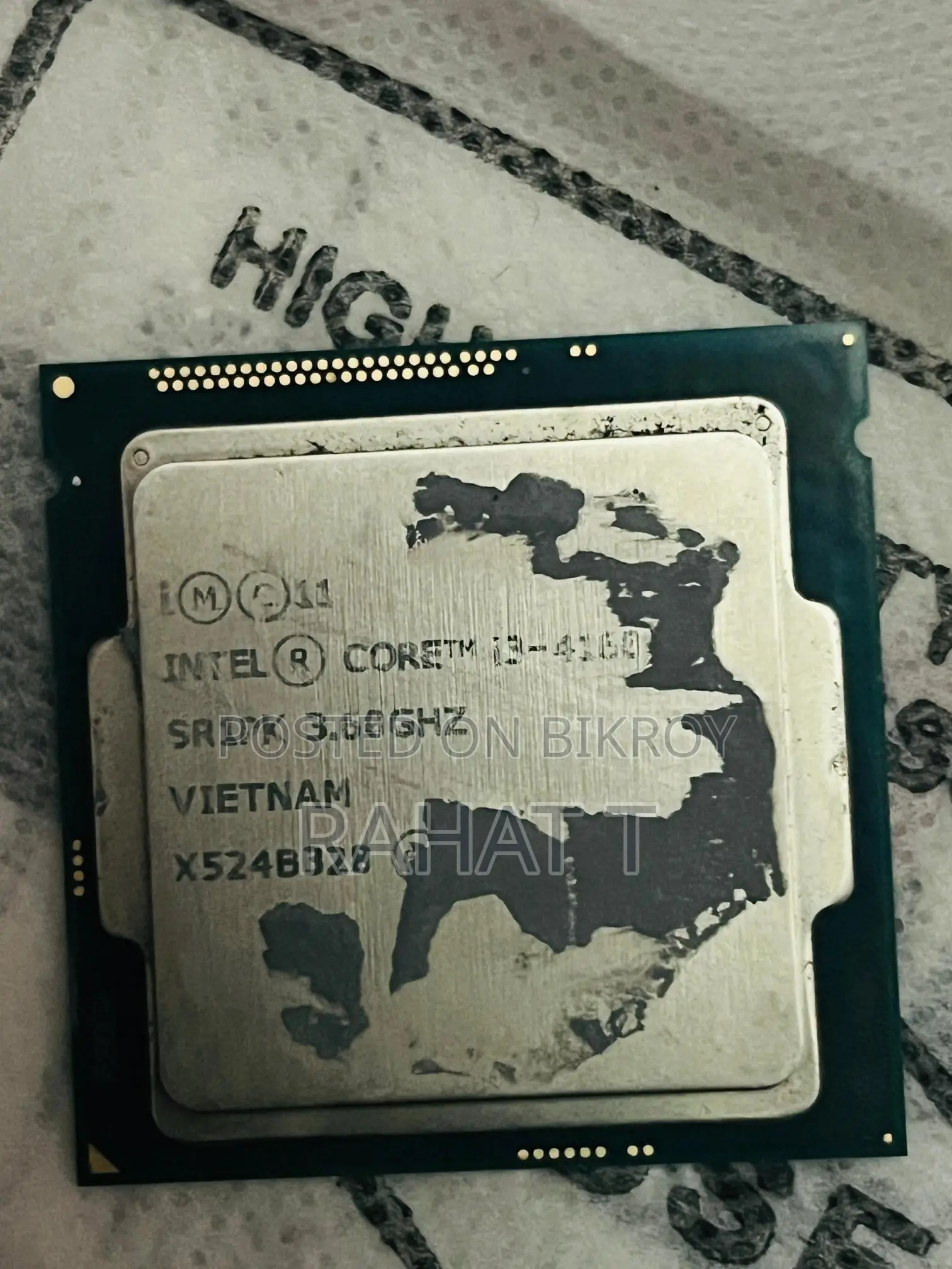 Core i3-4160 (4Gen) প্রসেসর ও 4Gb র‍্যাম ও 500 Gb হার্ডড্রাইভ