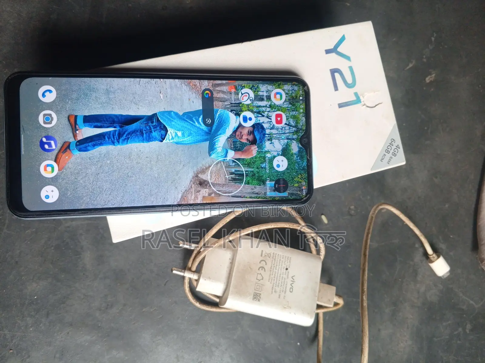 Vivo Y21 . (Used)
