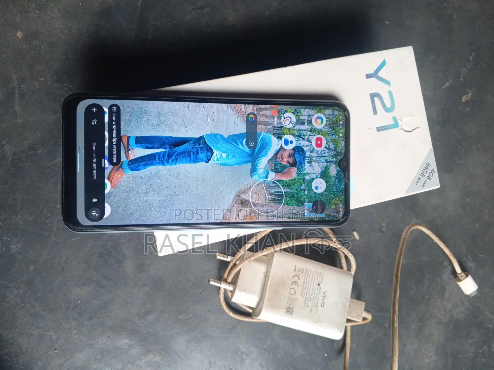 Vivo Y21 . (Used)