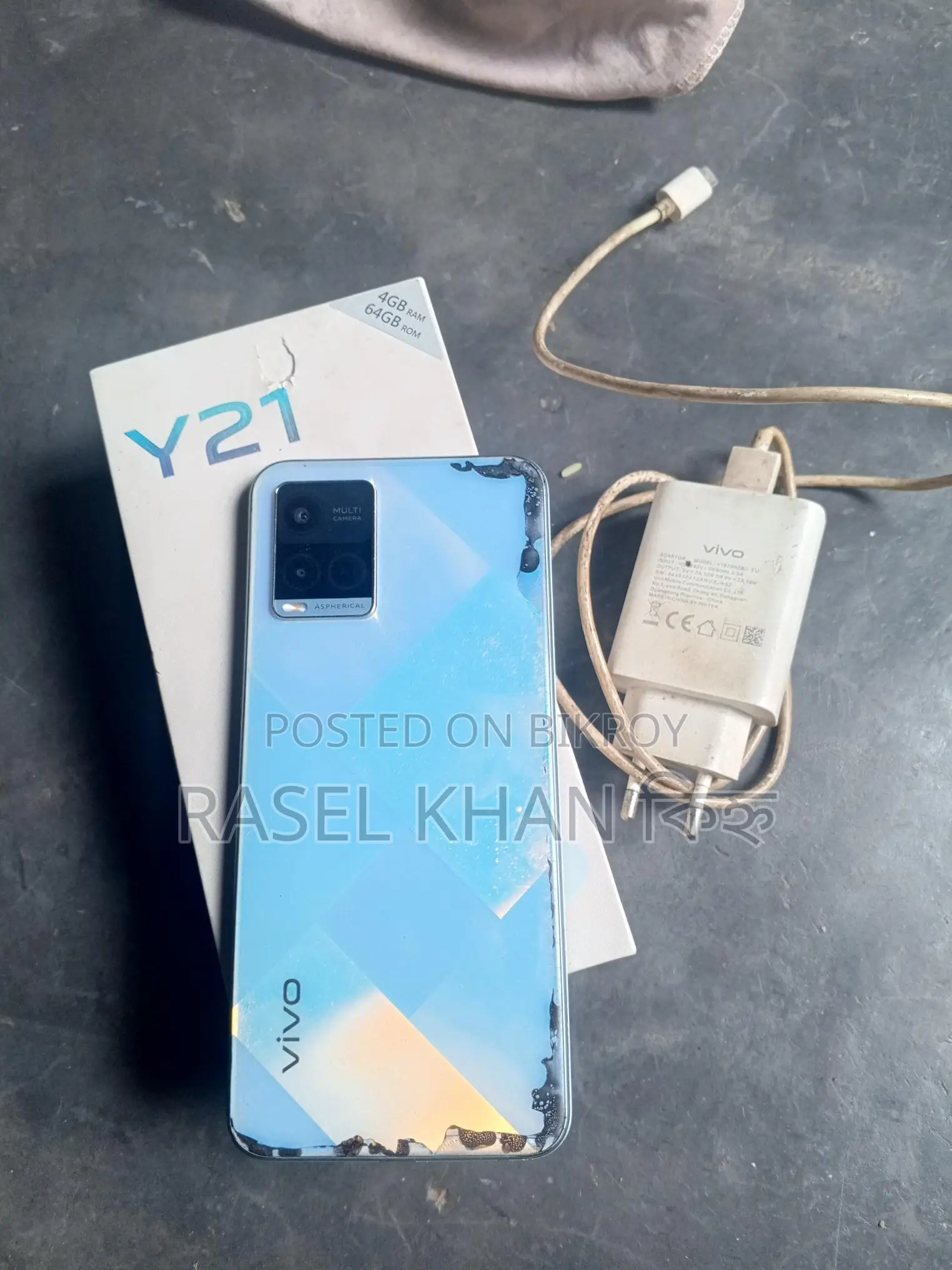 Vivo Y21 . (Used)