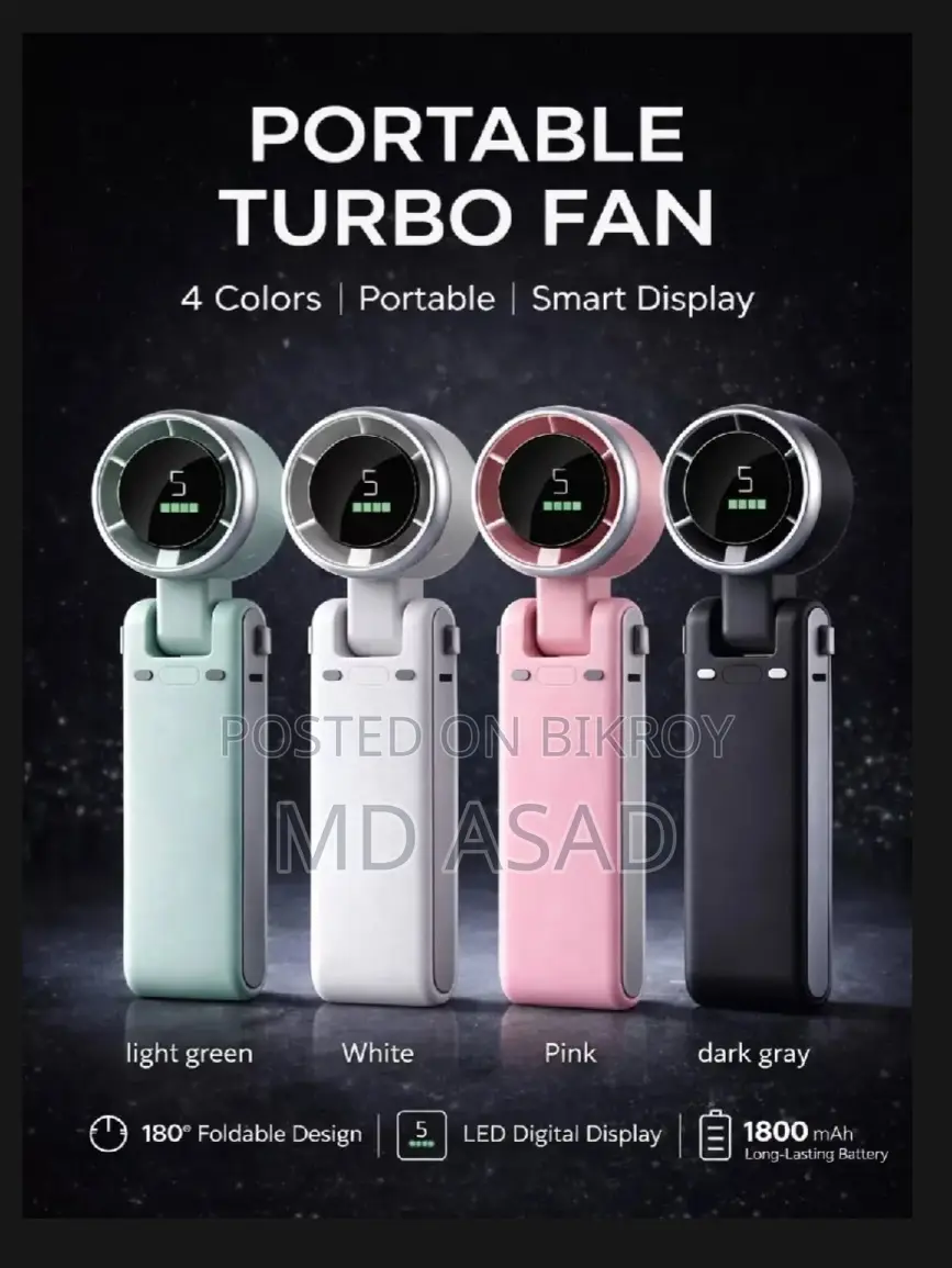 ⚡🔥 Hot Deal – Portable Turbo Fan 🔥⚡