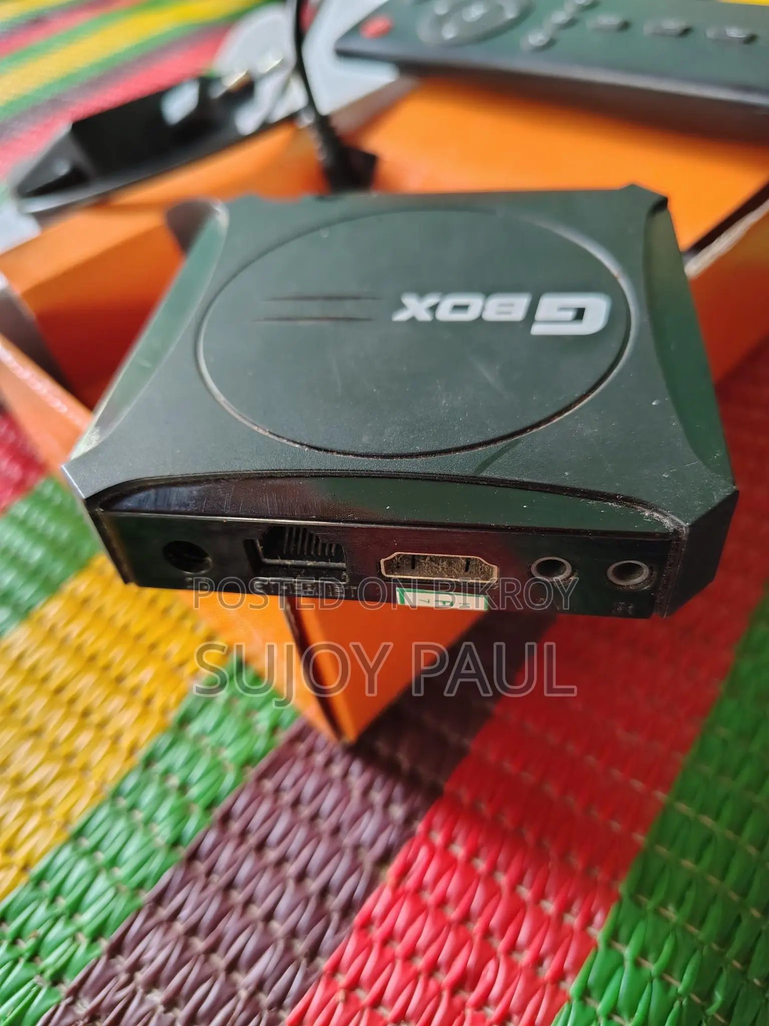 Gbox 4k Ultra Hd Set-top Box