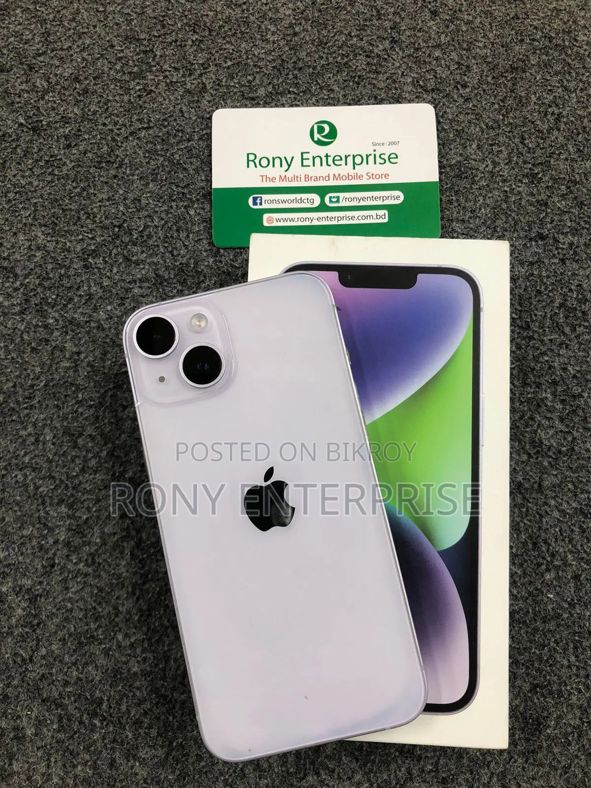Apple iPhone 14 100% 6 MONTH WARRANTY (Used)