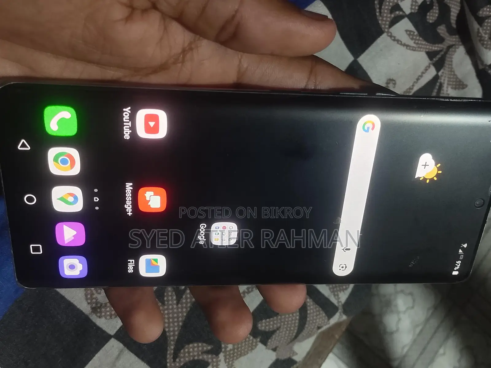 LG Velvet 5G . (Used)