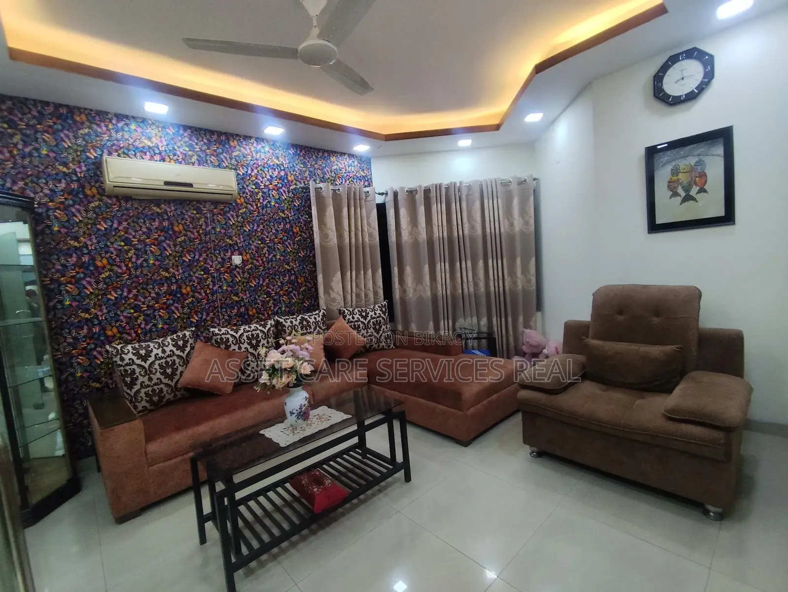 Fully-Furnished 3-Bed Apartment for Rent in Banani