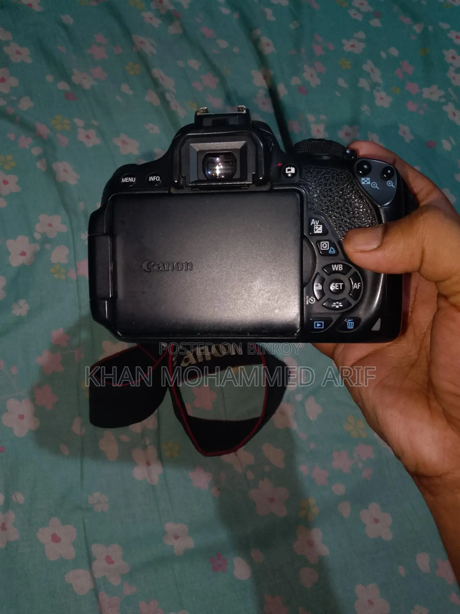 Canon 700d Dslr Camera Sell With Kit Lens