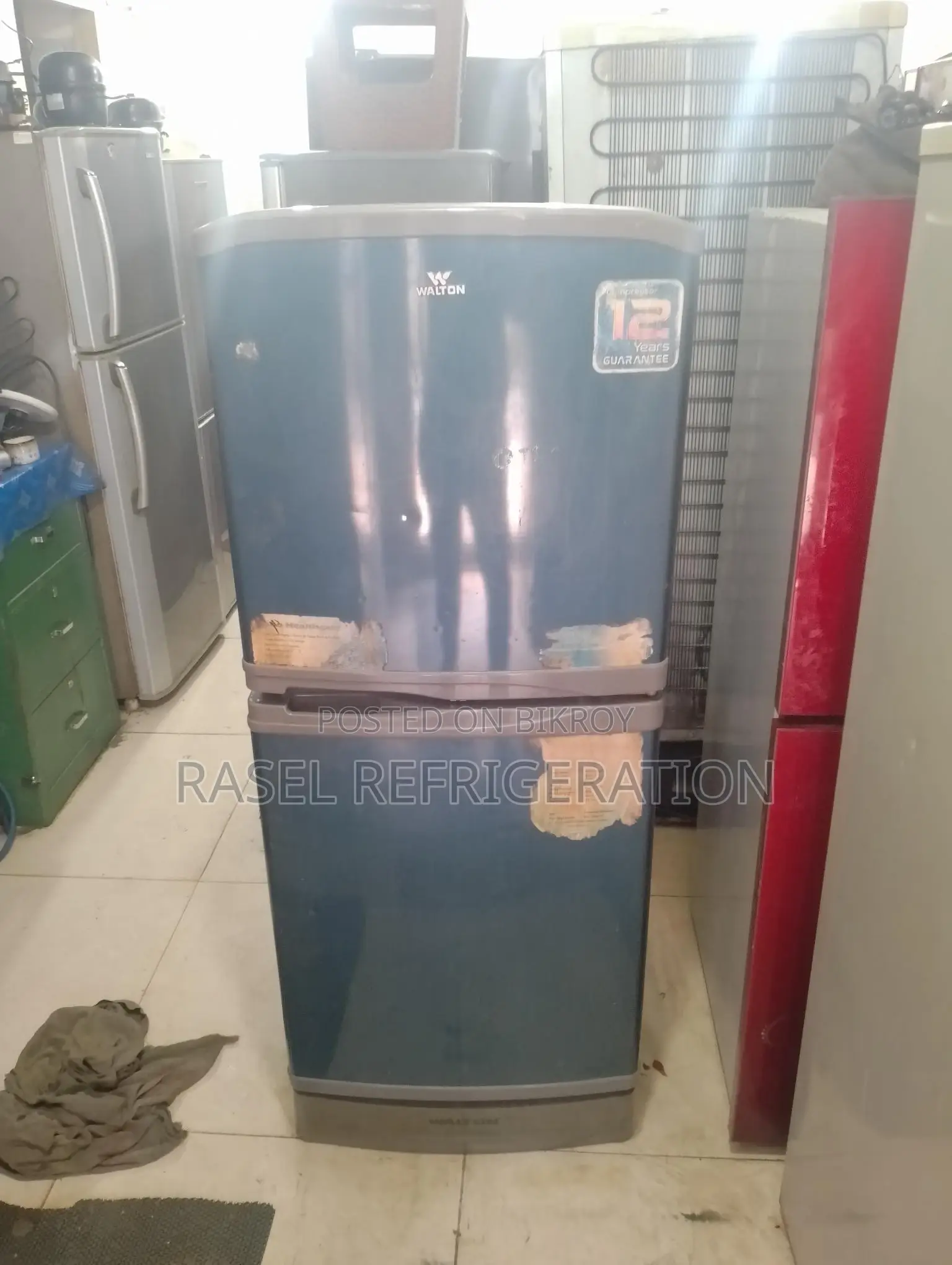 9 CFT walton ফিরিজ বিক্রি করা হবে