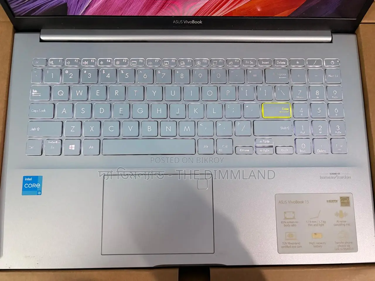 ASUS Vivobook 15 Intel i3 বিক্রির জন্য!