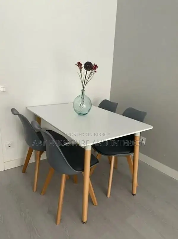 Iron Dining Table & Chair - 30