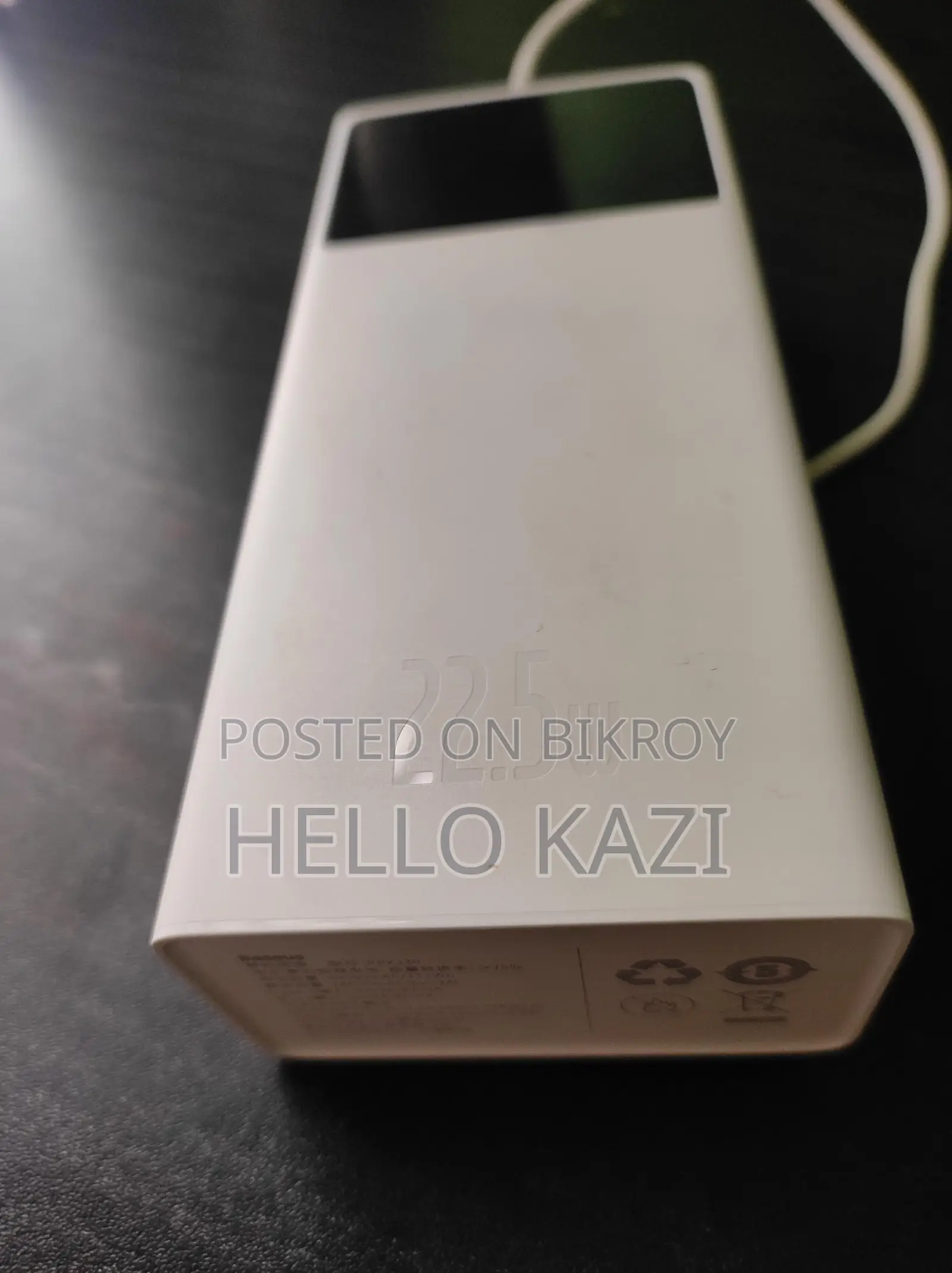 Baseus 30000 mAh পাওয়ার ব্যাংক