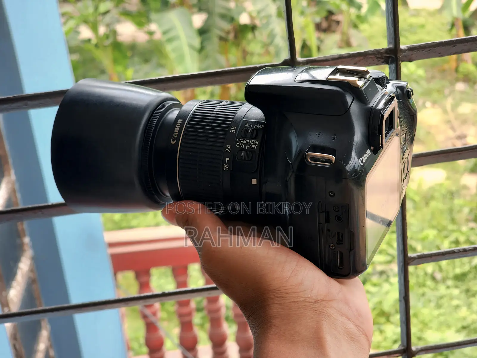 canon 1300d with 18=55 mm is-2 kit lens