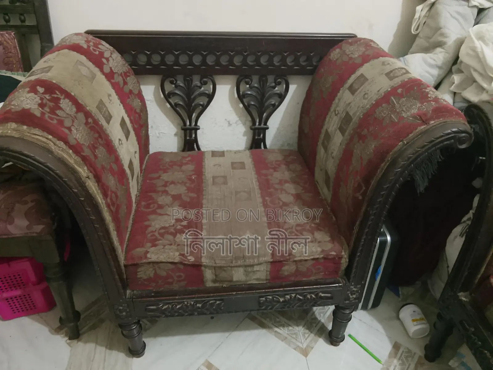 Royal Sofa Set made of Burmese Teak Wood
