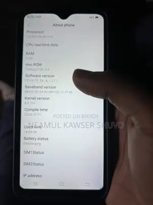 Vivo Y19 2/32 (Used)