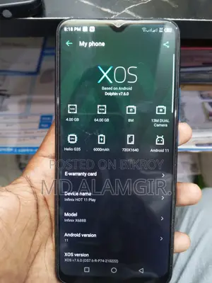Infinix Hot 11 Play (Used)