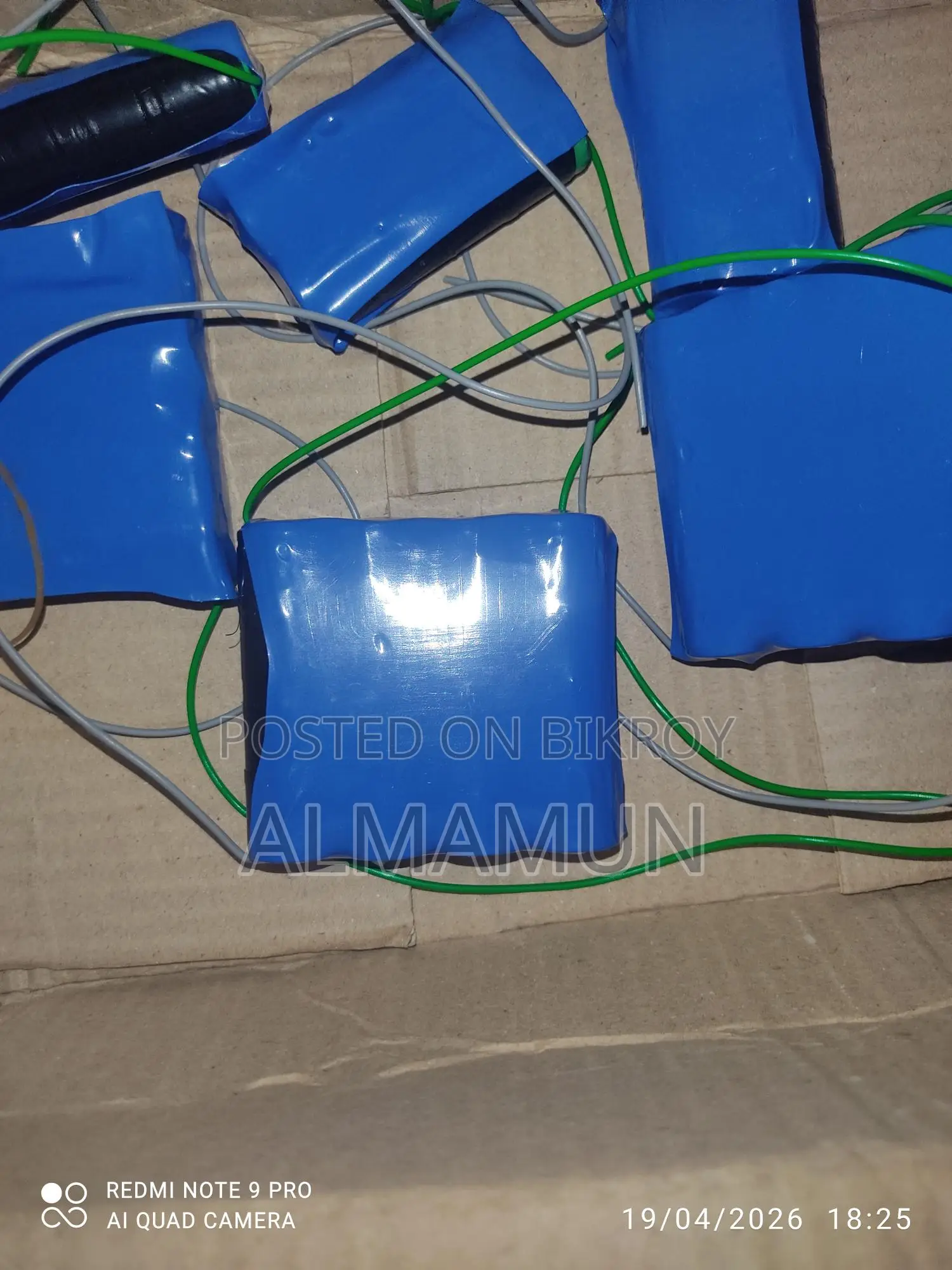 Rechargeable 12V Battery Pack for DC Fan/Light