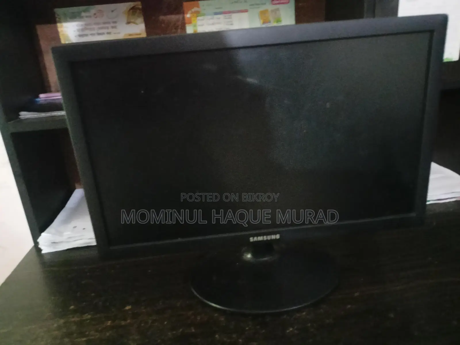 Samsung LED Monitor – Clear Display, Best for Office/CCTV, Urgent Sale