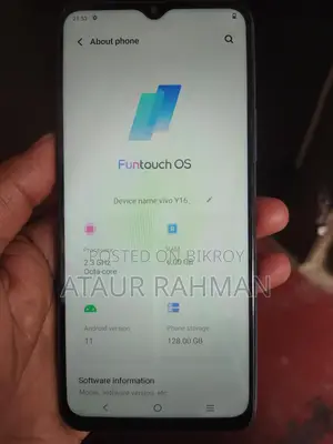 Vivo Y16 (Used)