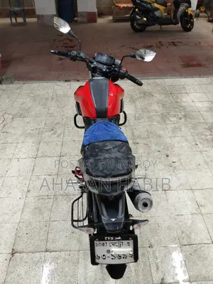 TVS Raider 125 Red 2023