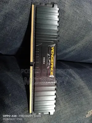 RAM DDR4 Vengeance 8GB, 3200MHz. Full Fresh Condition
