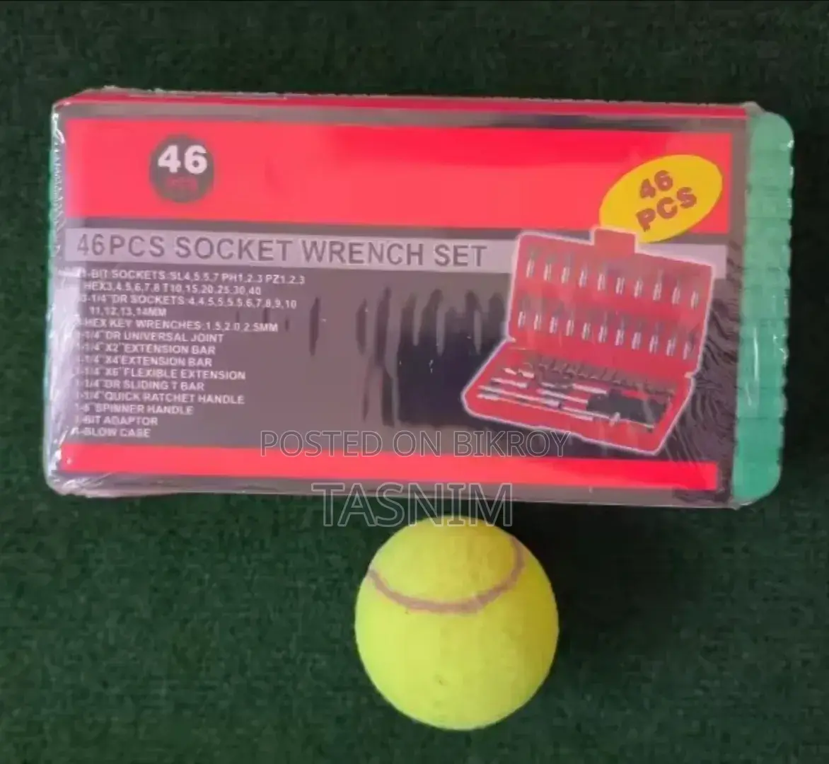 46 Pcs Socket Wrench Set (New Intake)
