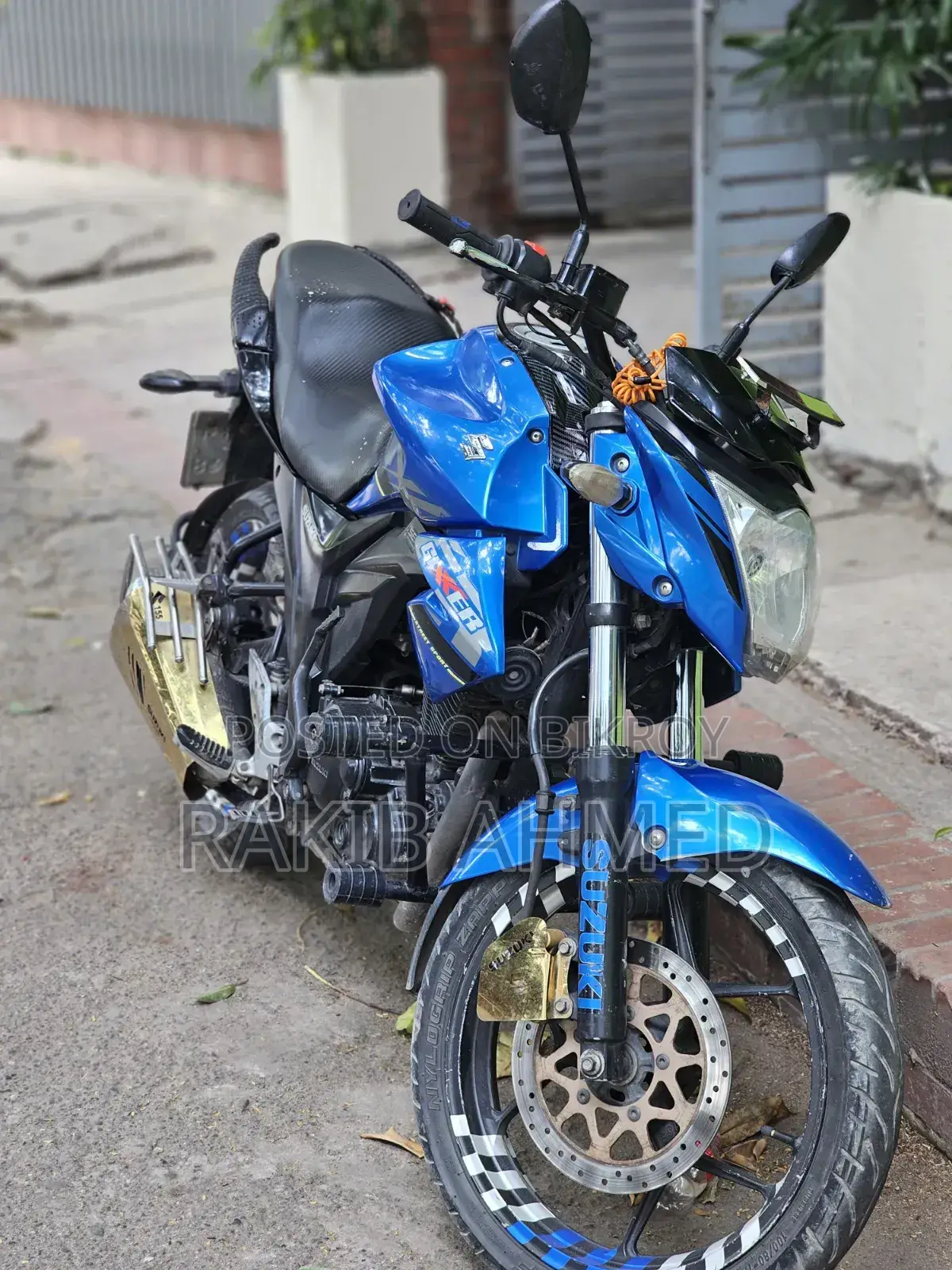 Suzuki Gixxer Monotone 2019 Blue