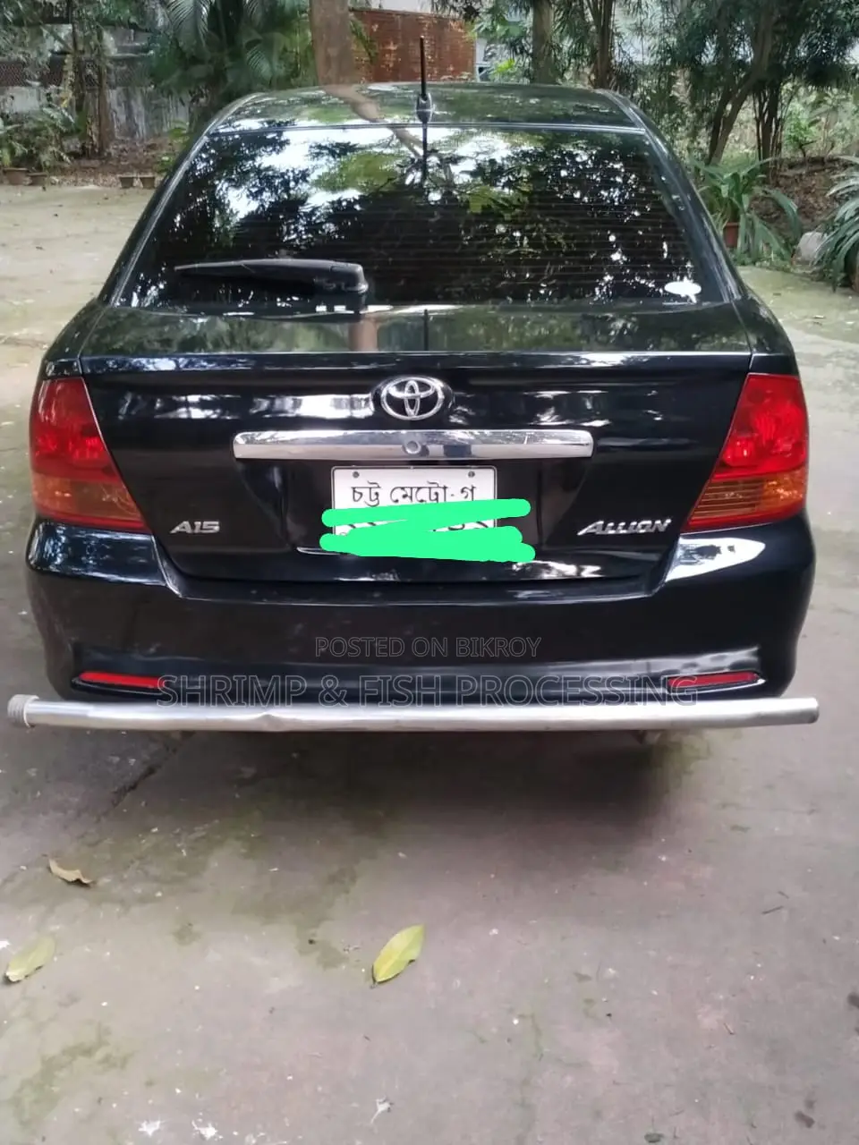 Toyota Allion 2002 Black
