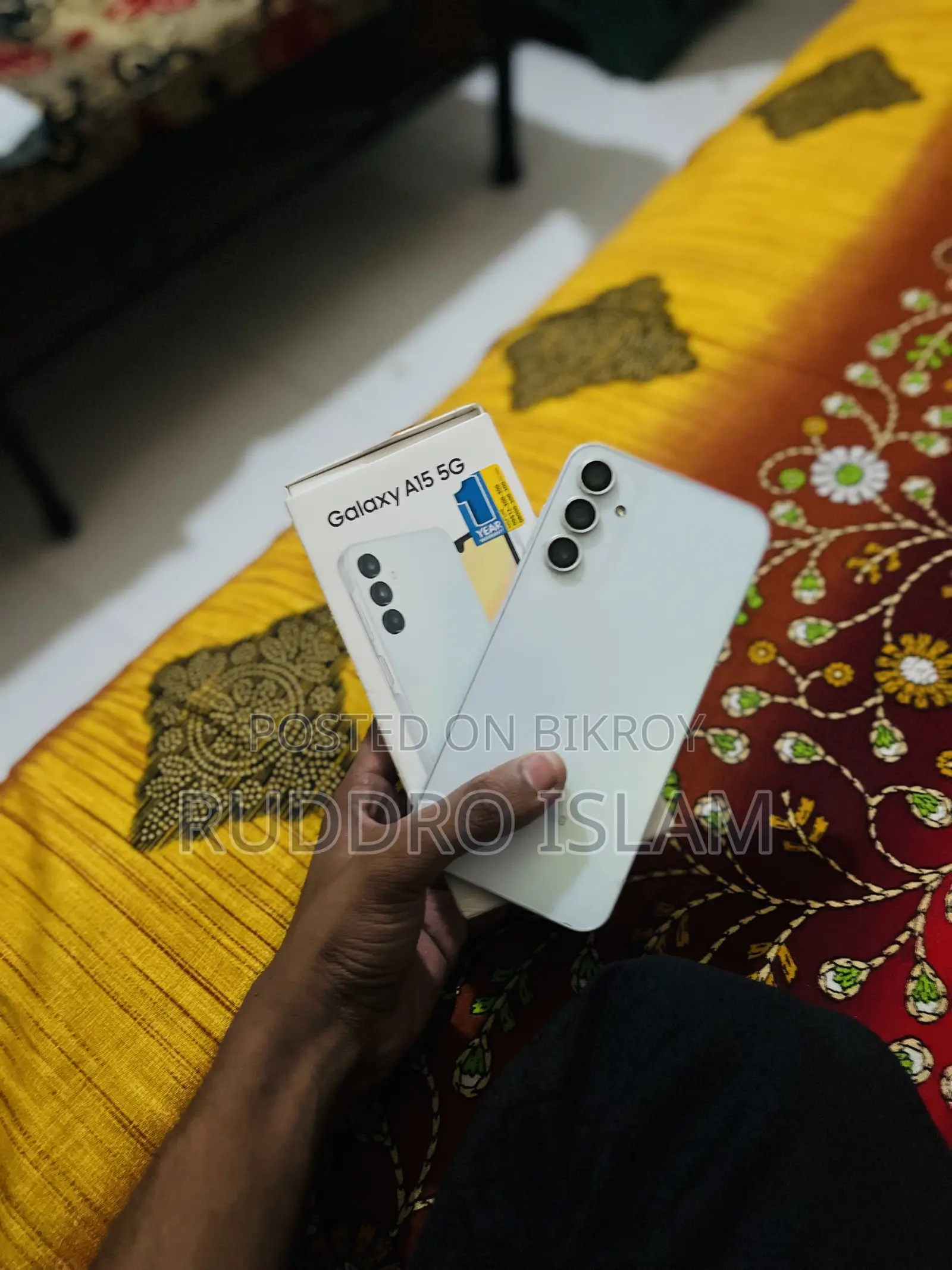 New Samsung Galaxy A15 5G 128 GB White