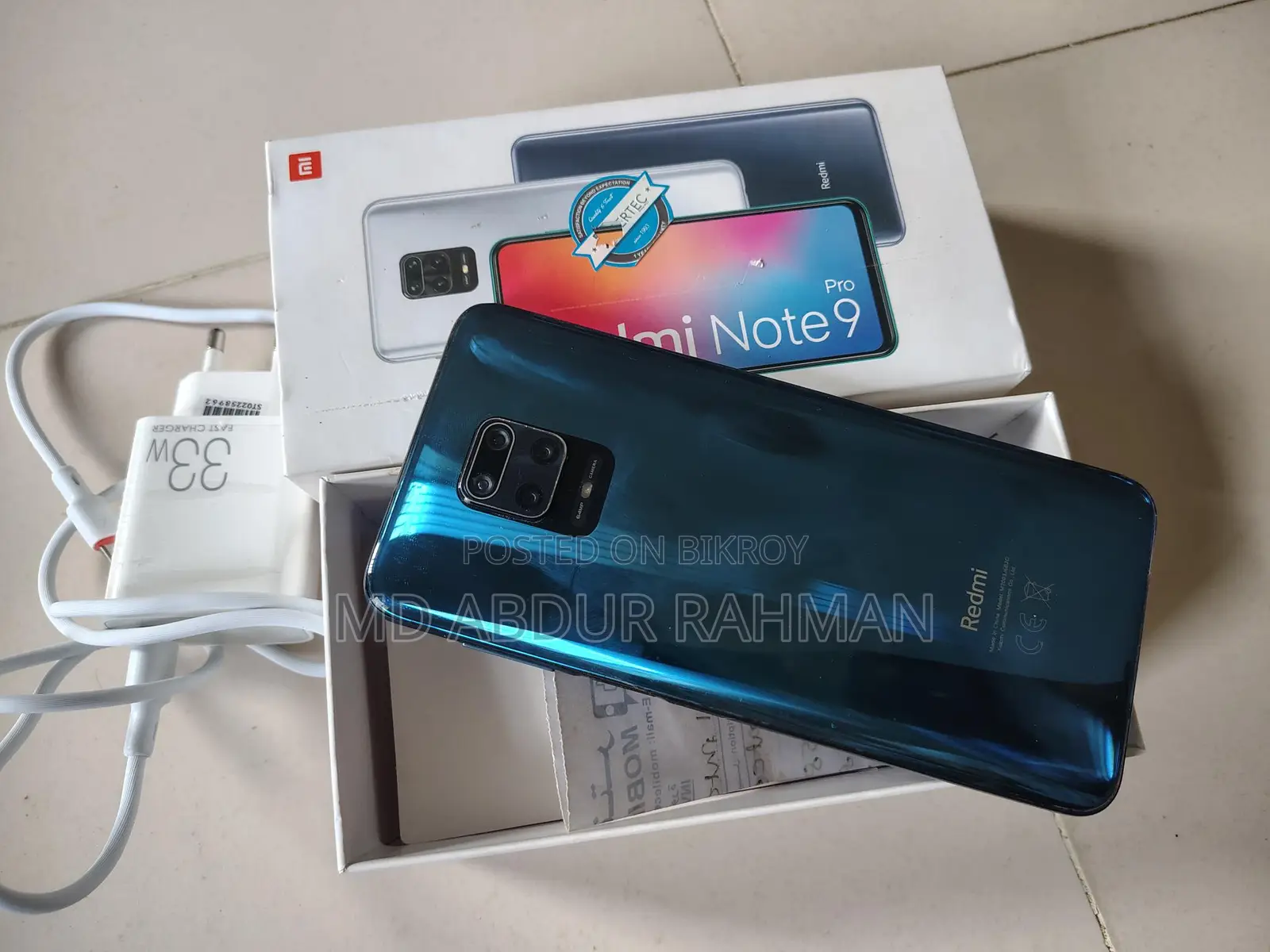 Xiaomi Note 9 Pro . (Used)