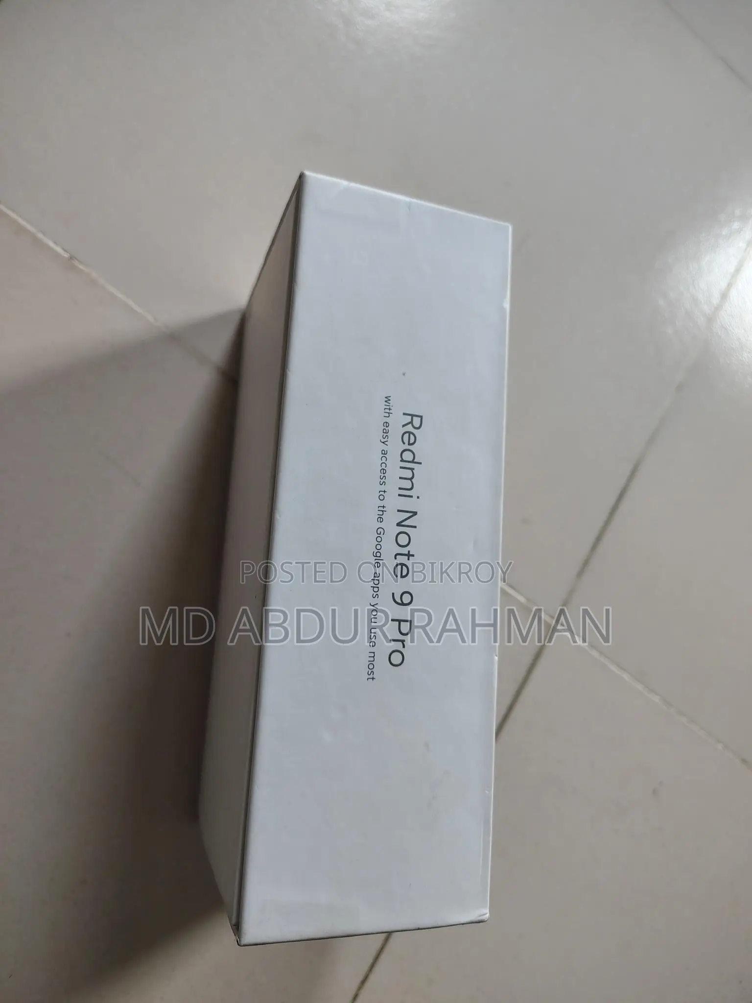 Xiaomi Note 9 Pro . (Used)