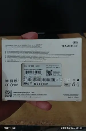 Teamgroup GX2 512GB SATA SSD
