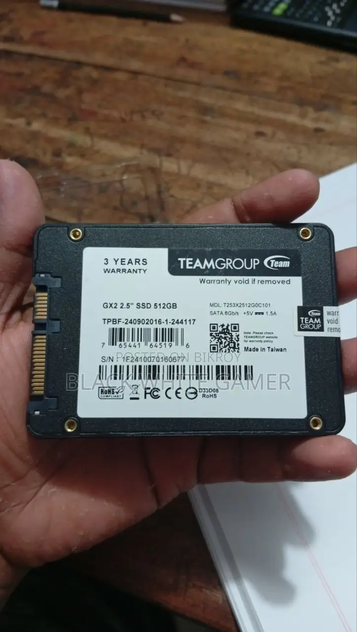 Teamgroup GX2 512GB SATA SSD