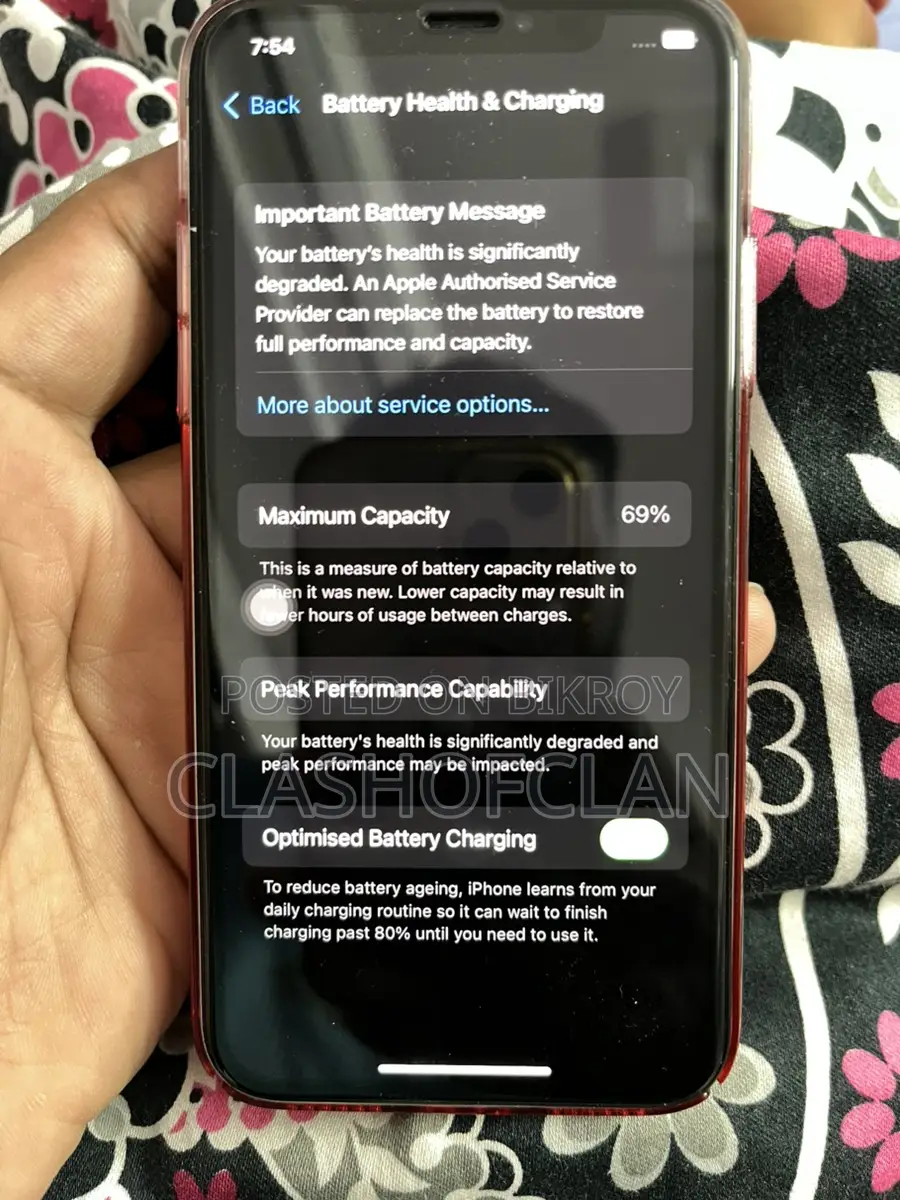Apple iPhone X . (Used)