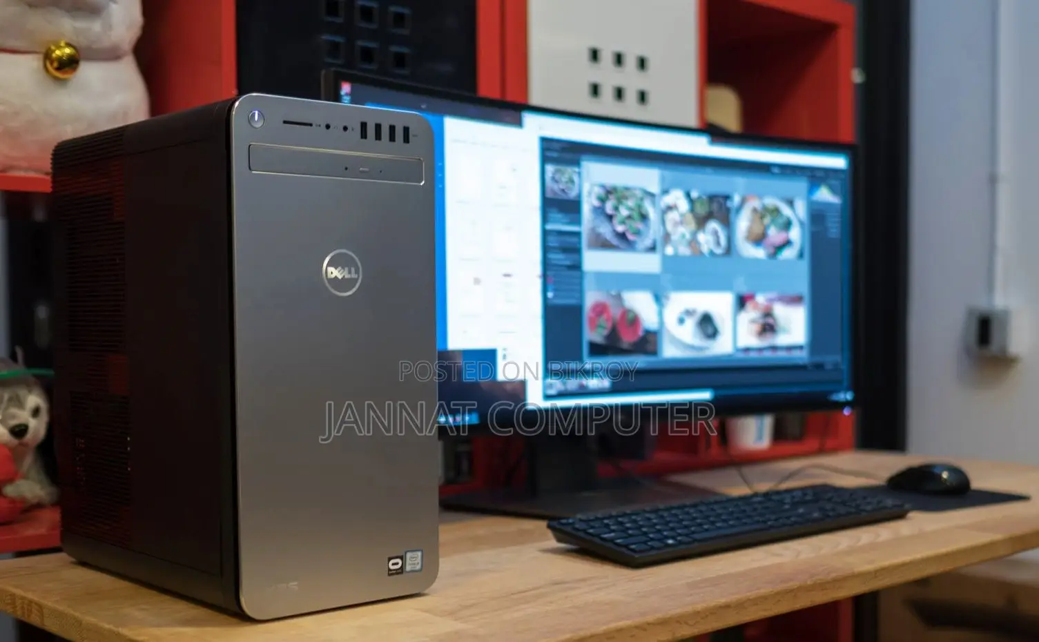 Core i5 + 4GB RAM + 1TB HDD + 128GB SSD + ASUS 19" LED
