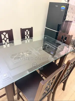 ৬ সিটের ডাইনিং টেবিল-চেয়ার সেট / 6 Seat Dining Set