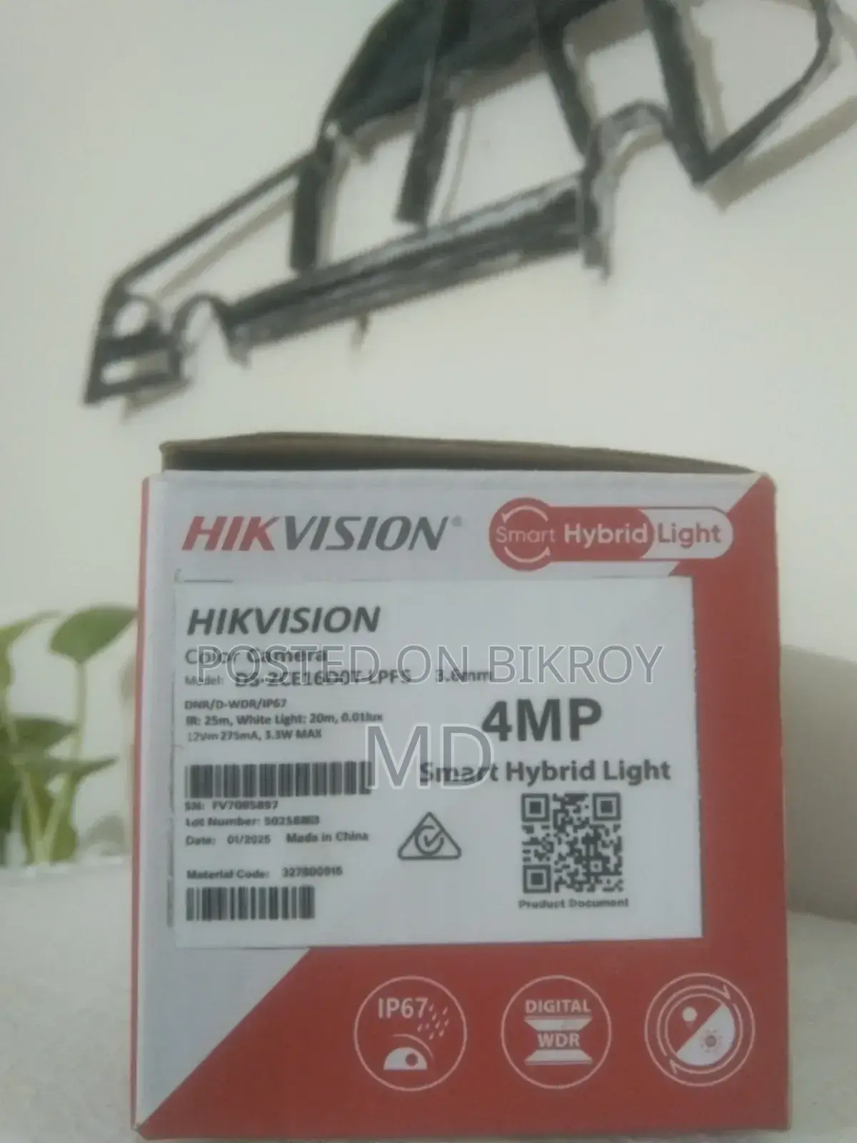 Hik Vision CCTV Camera Ip 67