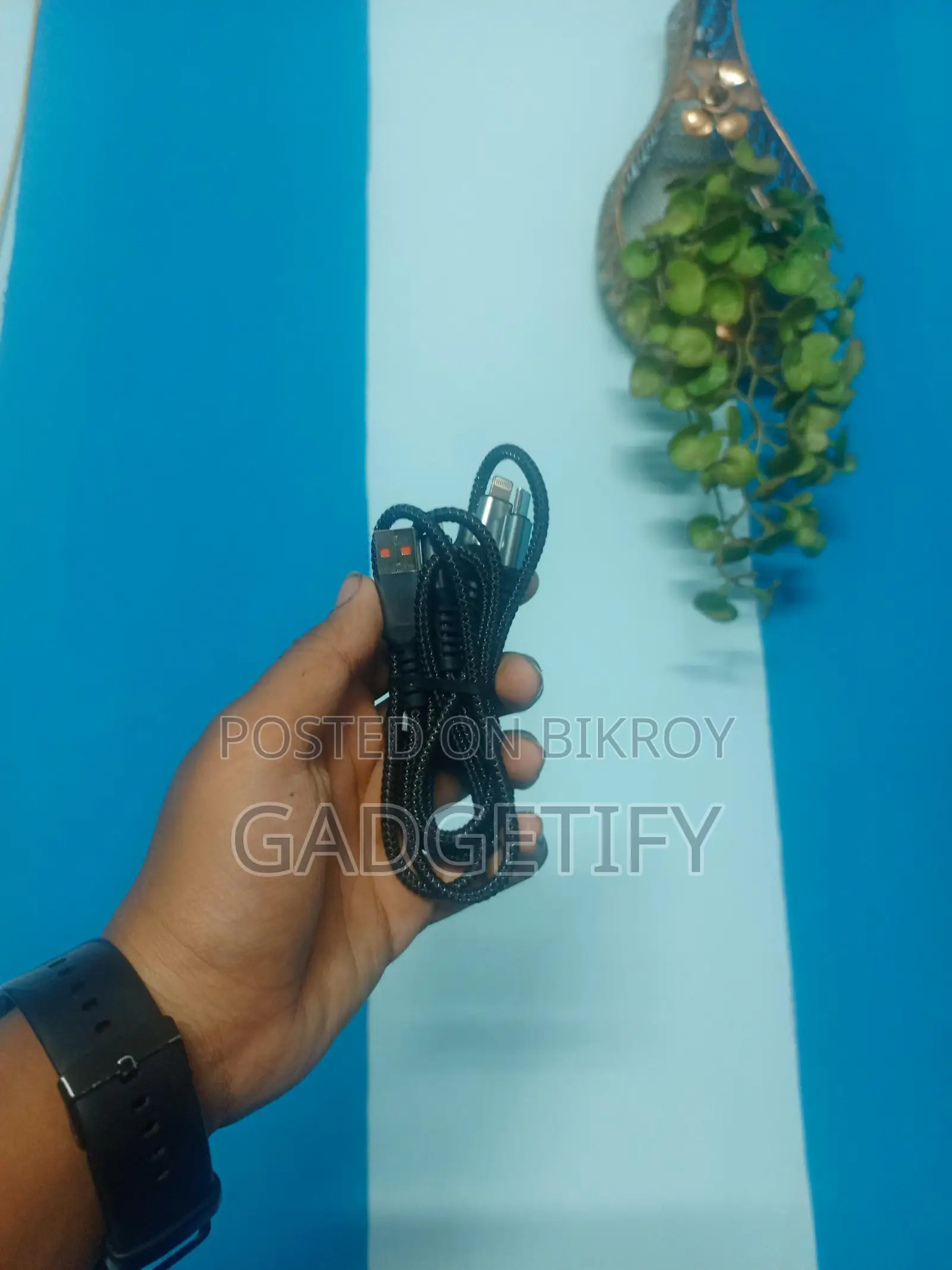 3 in 1 100 watt cable